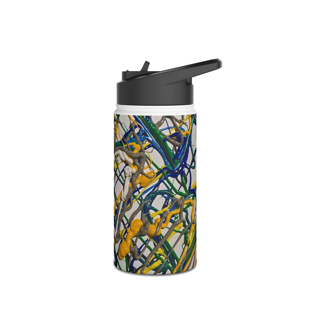 Abstract Drip ART Stainless Steel Water Bottle